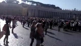 Vatikanda Ayine Katıldık...