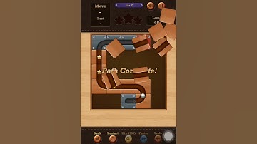 Roll the Ball slide puzzle Star E Pack Level 40 Solution