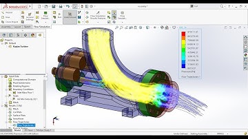 SolidWorks Flow Simulation Tutorial on Kaplan Turbine