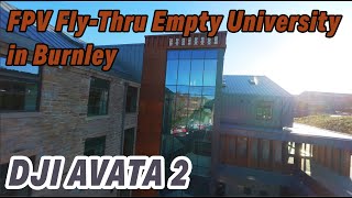 Dji Avata 2 Fpv Drone Flythrough New University Building