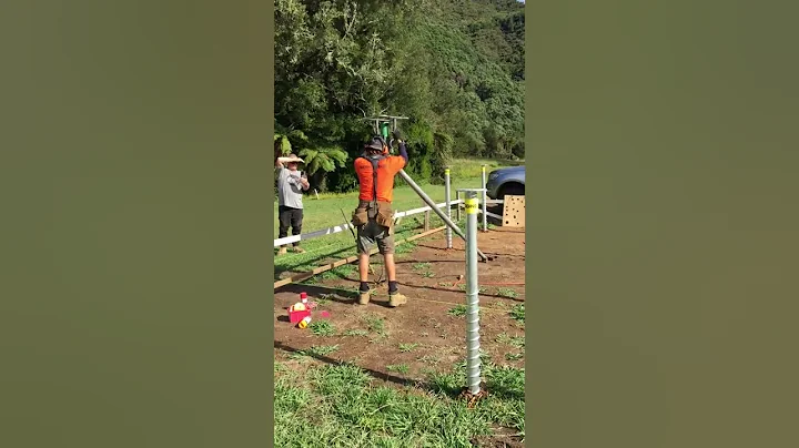 screw pile install 'Stop digging piles" - DayDayNews