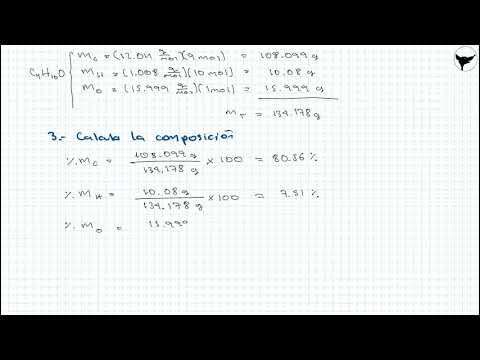 Composición porcentual y fórmulas químicas - Problema 3.41 de Química, Raymond Chang