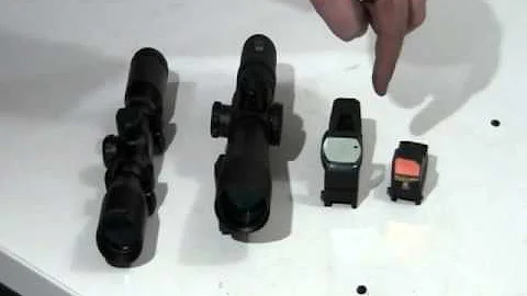 Optics Review; Red Dot, ACOG, Reflex, and Scopes