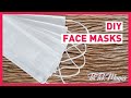 DIY Face Mask at home (without sewing) quarantine 2020