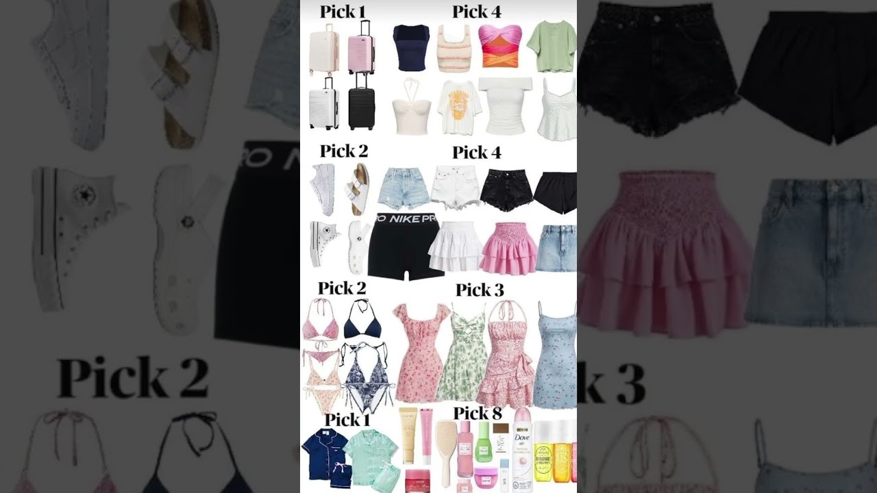 Pick An Outfit Popular Preppy