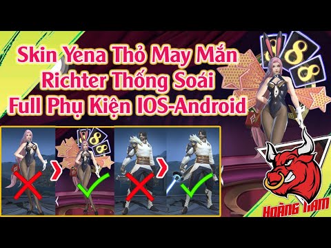 Video Hướng Dẫn Mod Skin Yena Thỏ May Mắn & Richter Thống... - youtube