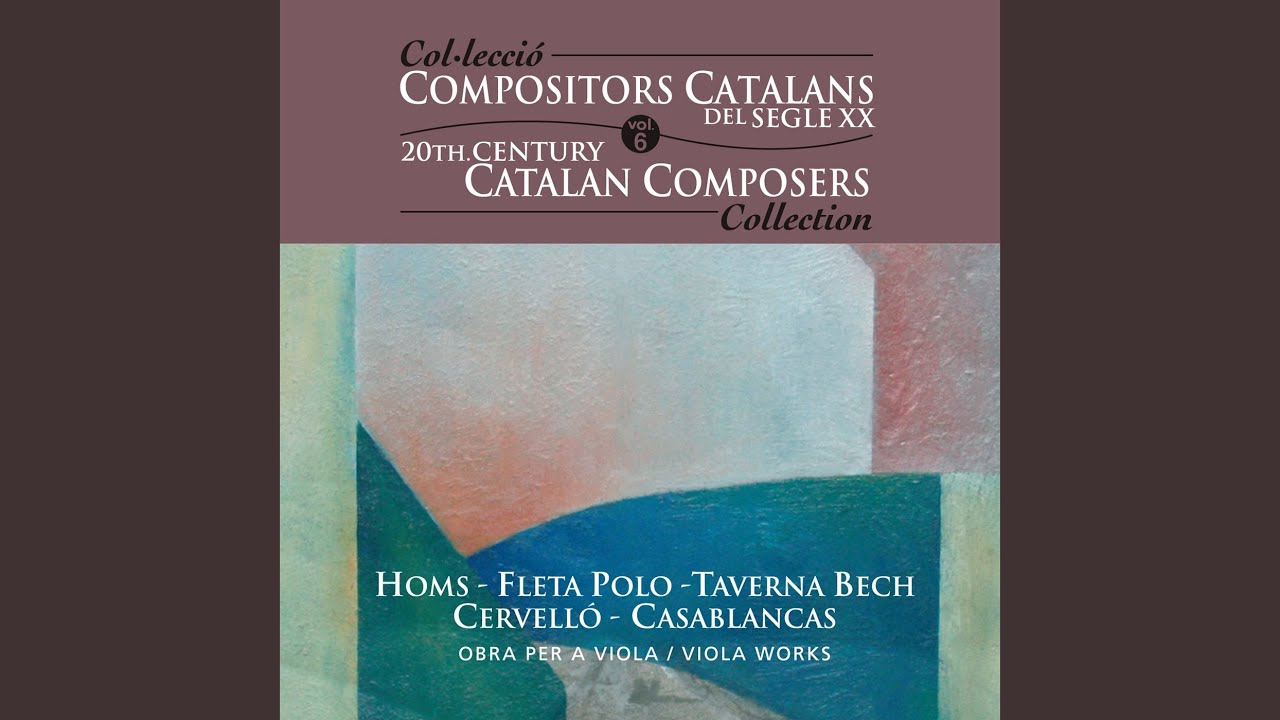 Cicle per a Viola, Op. 36: III bekijken op YouTube