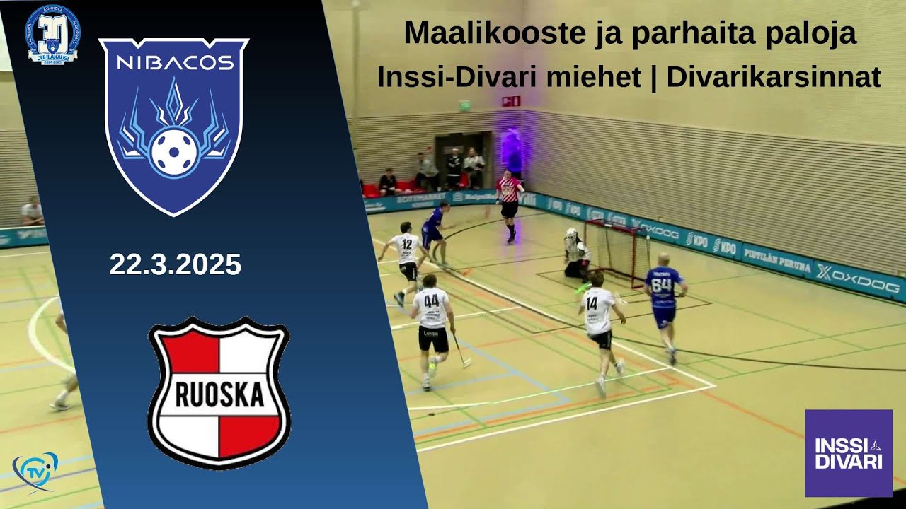 Maalikooste Miehet Nibacos - Ruoska (Paimio) 22.3.2025