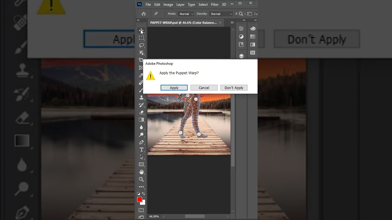 Magic Of Puppet Wrap in Photoshop 2023 