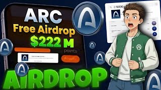 New Crypto Airdrop 2026 | Arc Airdrop Full Detailed Guide | Claim Free Arc Points Airdrop 🪂