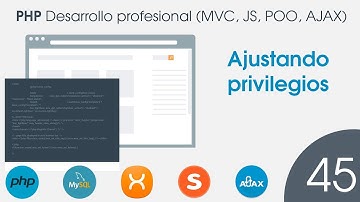 🐘 CURSO de PHP MVC POO MySQL - 45 Ajustando privilegios