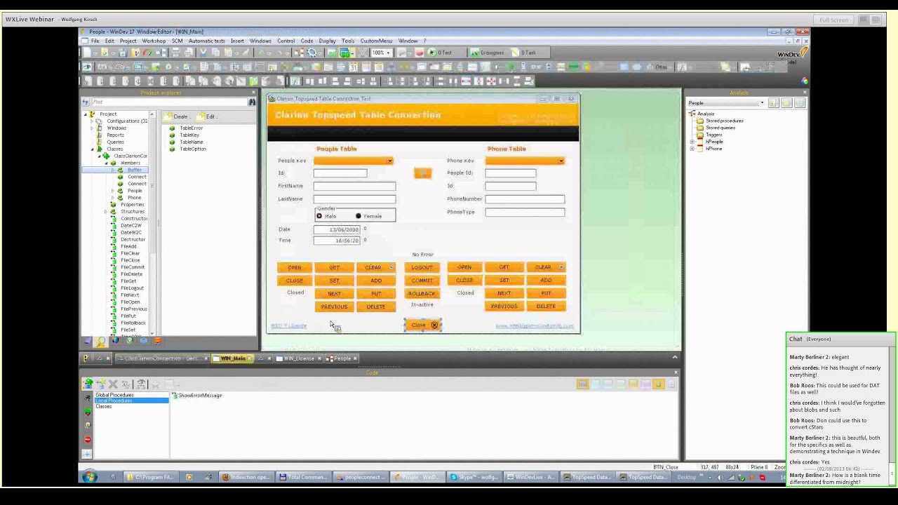 WINDEV Webinar048 Wolfgang Kirsch - February 8 2013