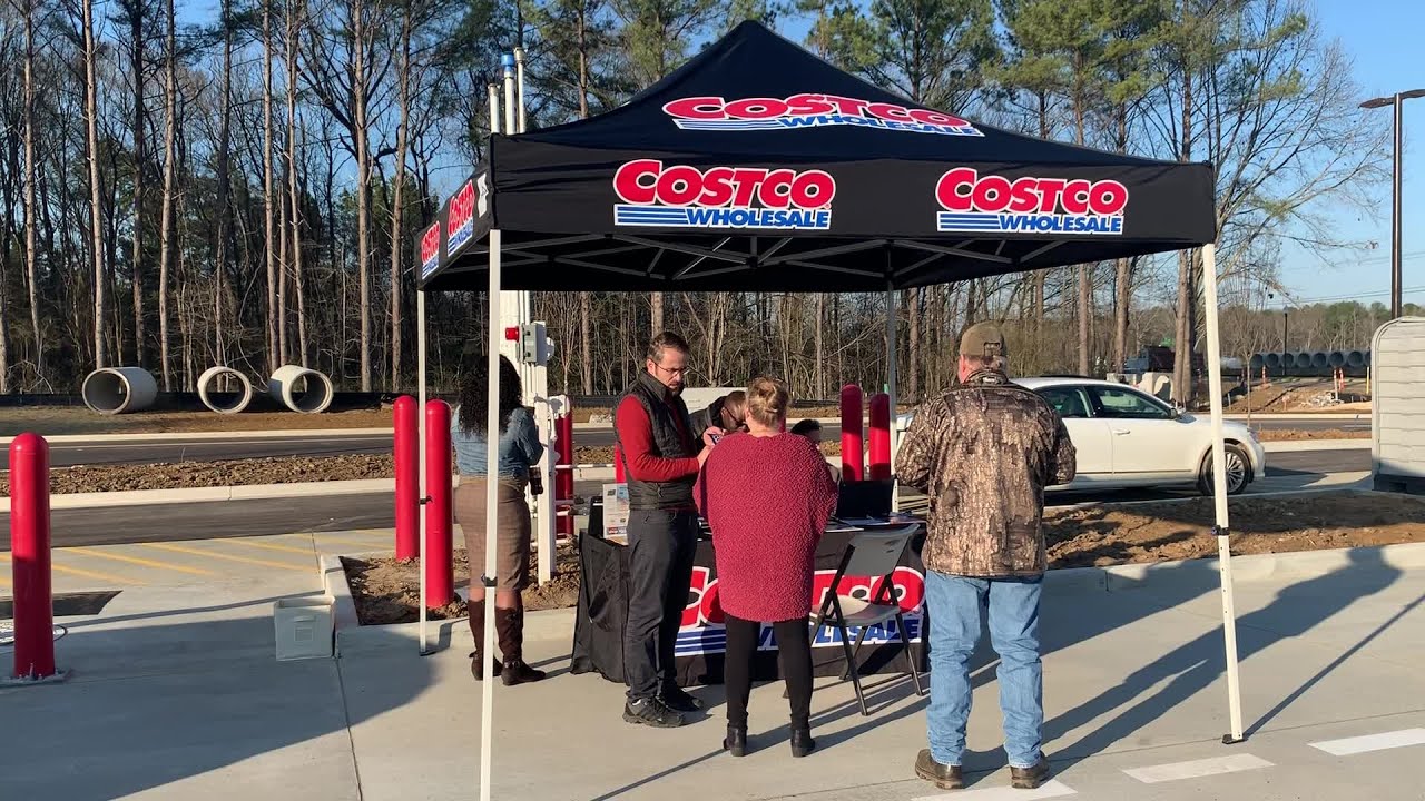 Costco gas station open for business YouTube