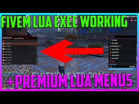 FiveM Lua Executor Working + Premium Lua Menus (Dopamime and Lux) + SHBypass + Dumper | EulenCheats