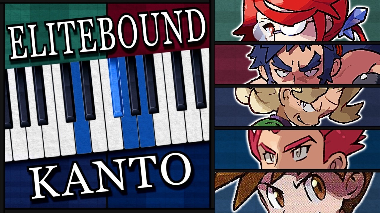 Elitebound: Kanto Full Album | Original Pokémon Kanto Elite Four Battle Music