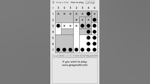 Today grids. Solution level 2 7X7 dated 12-17-2023