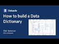 How to Build a Data Dictionary image