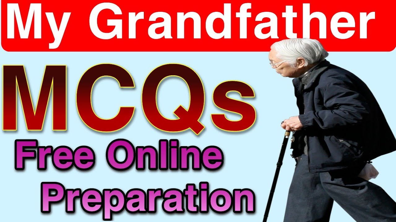 My Grandfather essay by William Butler Yeats MCQs|| BA English Sample Paper