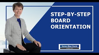 New Member Engagement: CEO's Guide to Nonprofit Board Orientation