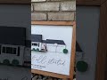 Wood House Sign-Made with Scroll Saw!