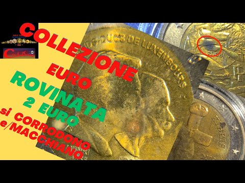 Collezione EURO rovinata