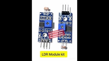 LDR sensor module kit | LDR #robotics #diy #electronic #shorts #viral #technical
