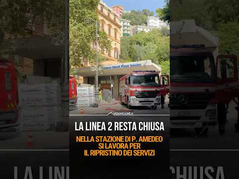 Video Napoli, stazione Amedeo in fiamme: perché la Linea 2 non riparte ancora
