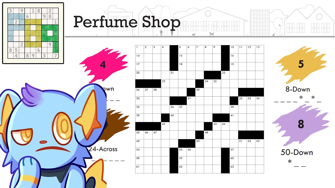 Colours, Crosswords and Confusion | Perfume Shop | Puzzle Boat 9