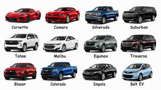 Every Chevrolet Model Explained in 15 Minutes