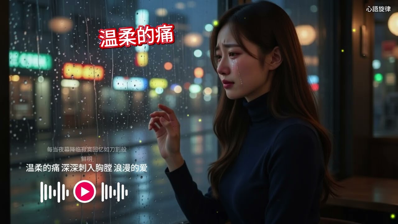 《温柔的痛》☆原創歌曲 l 治癒心靈的深情歌曲#華語 #傷感情歌#好聽的中文歌曲🎗️🎈