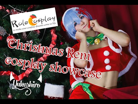 Christmas Rem Cosplay Showcase Yukeshiro Rolecosplay