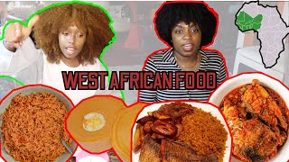 TRYING WEST AFRICAN FOOD FOR THE FIRST TIME *HORRIBLE EXPERIENCE*