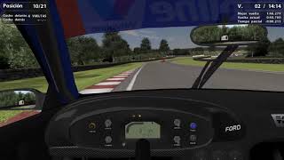 BTCC 1996 - Round 5: Oulton Park - QLap Onboard