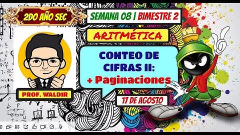 🆎🚀CONTEO DE CIFRAS #2 | ARITMÉTICA | NIVEL 02 | PROF WALDIR