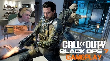 xQc Reacts to Call of Duty: Black Ops 7 Gameplay
