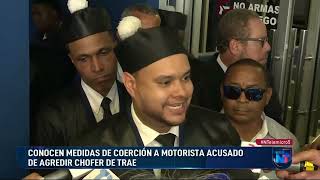 Aplazan por segunda vez coerción contra motorista que agredió a chofer del TRAE en Herrera