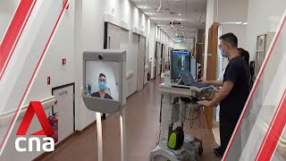 Alexandra Hospital using robot technology to inspect COVID-19 patients in isolation