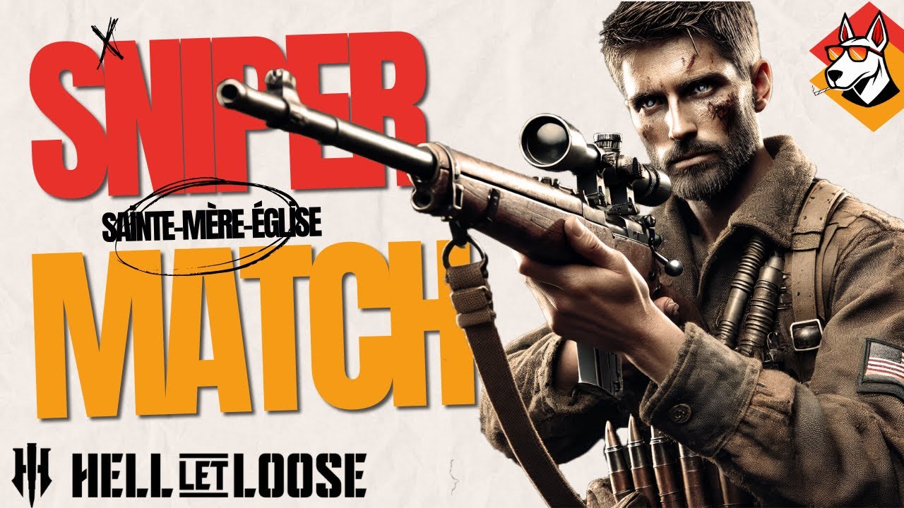Hell Let Loose Gameplay - Sniper - Sainte-Mère-Église - YouTube