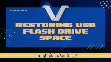 How to fix USB Flash Drive capacity reduced problem?