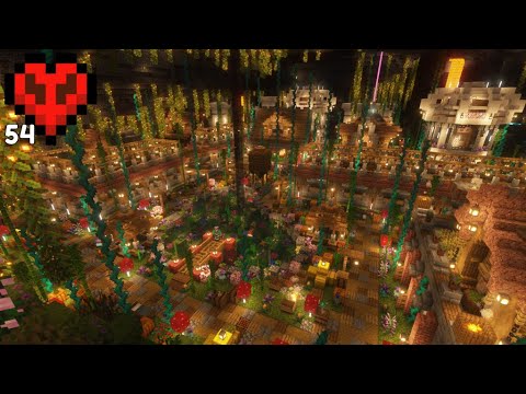 I Restored An Ancient City Village In Hardcore Minecraft