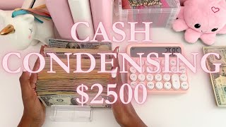 Cash Condensing over $2500!! | April 2024 | Single Mom