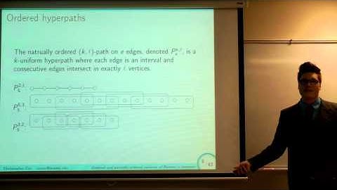 2015-04-27 Chris Cox - Ordered Ramsey Numbers