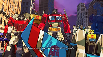 TRANSFORMERS: Devastation Boss fight Thundercracker
