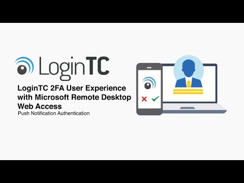 Two factor authentication for Microsoft Remote Desktop Web Access LoginTC User Experience