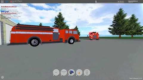 Greenville Fire Rescue Firehouse Response / x3 Fire Trucks, and x1 EMS