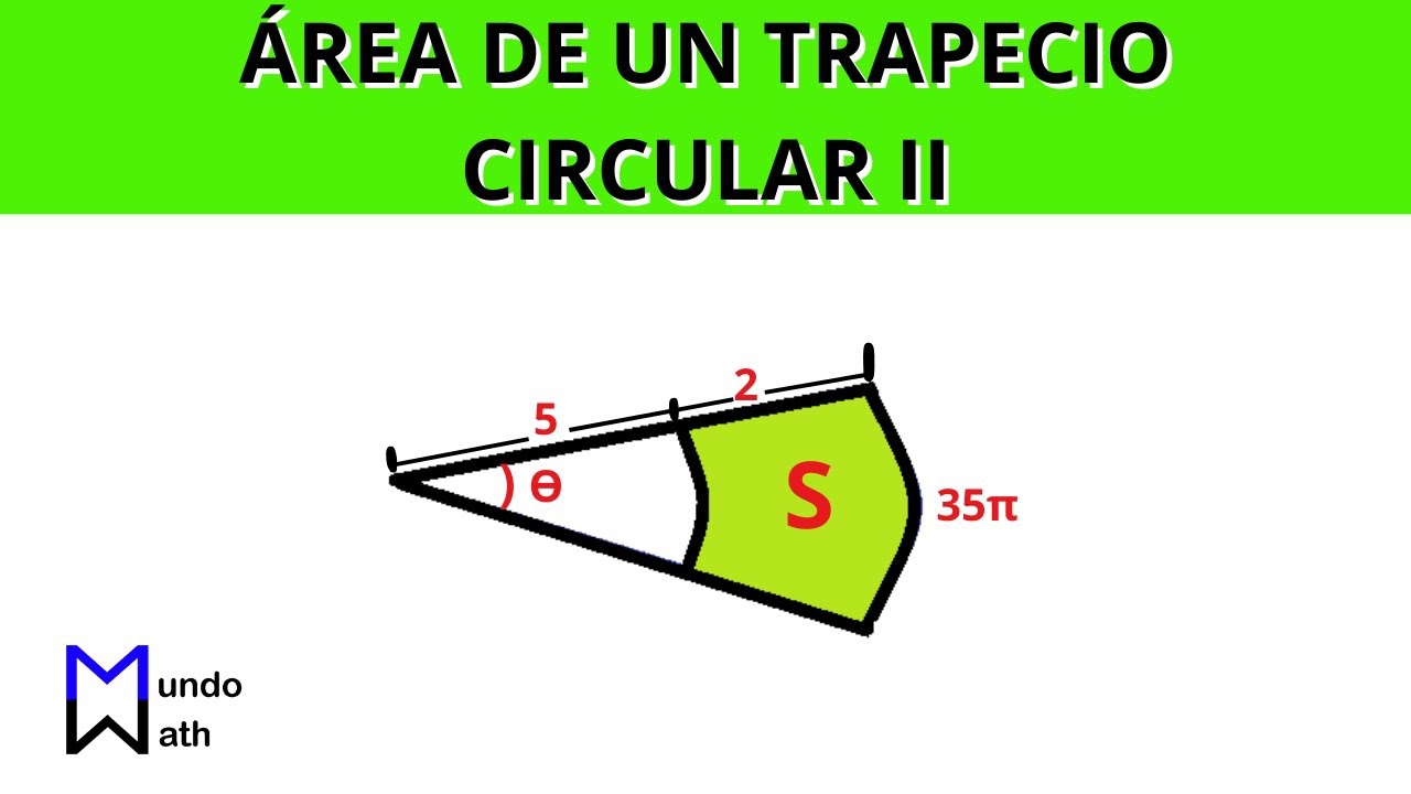 Como calcular area del trapecio