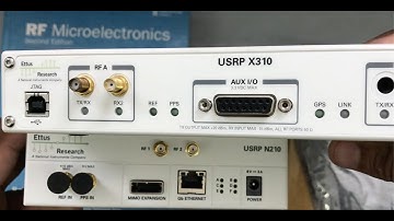 Comparison between USRP N210 VS. USRP X310 with UBX RF DaughterBoard | Software Defined Radio | SDR