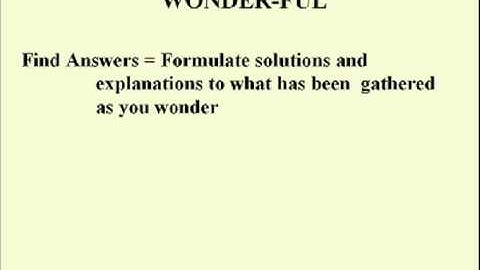 ENG 352 Technical Writing - 21 - Wonderful Pt. 3 Find Answers, Understand, Learn