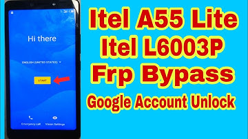 Itel A55 Lite L6003P Frp Bypass New Tricks | Itel A55 Lite Frp Google Account Unlock Without PC