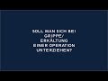 Soll man sich bei Grippe/Erkältung einer Operation unterziehen?